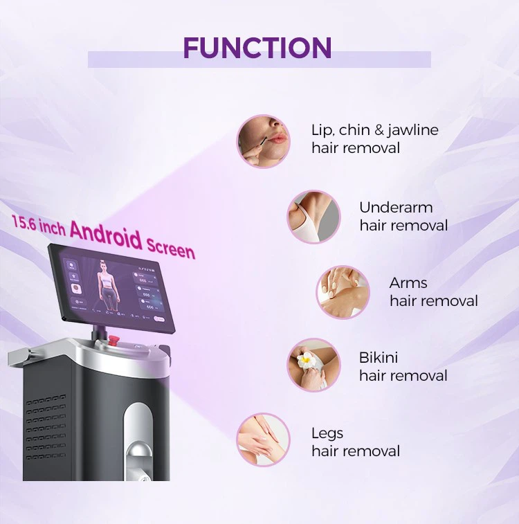 808nm Professional Hair Removal Machine 808nm Professional Hair Removal Machine
